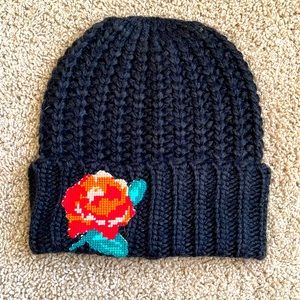 Free People Embroidered Beanie from UO